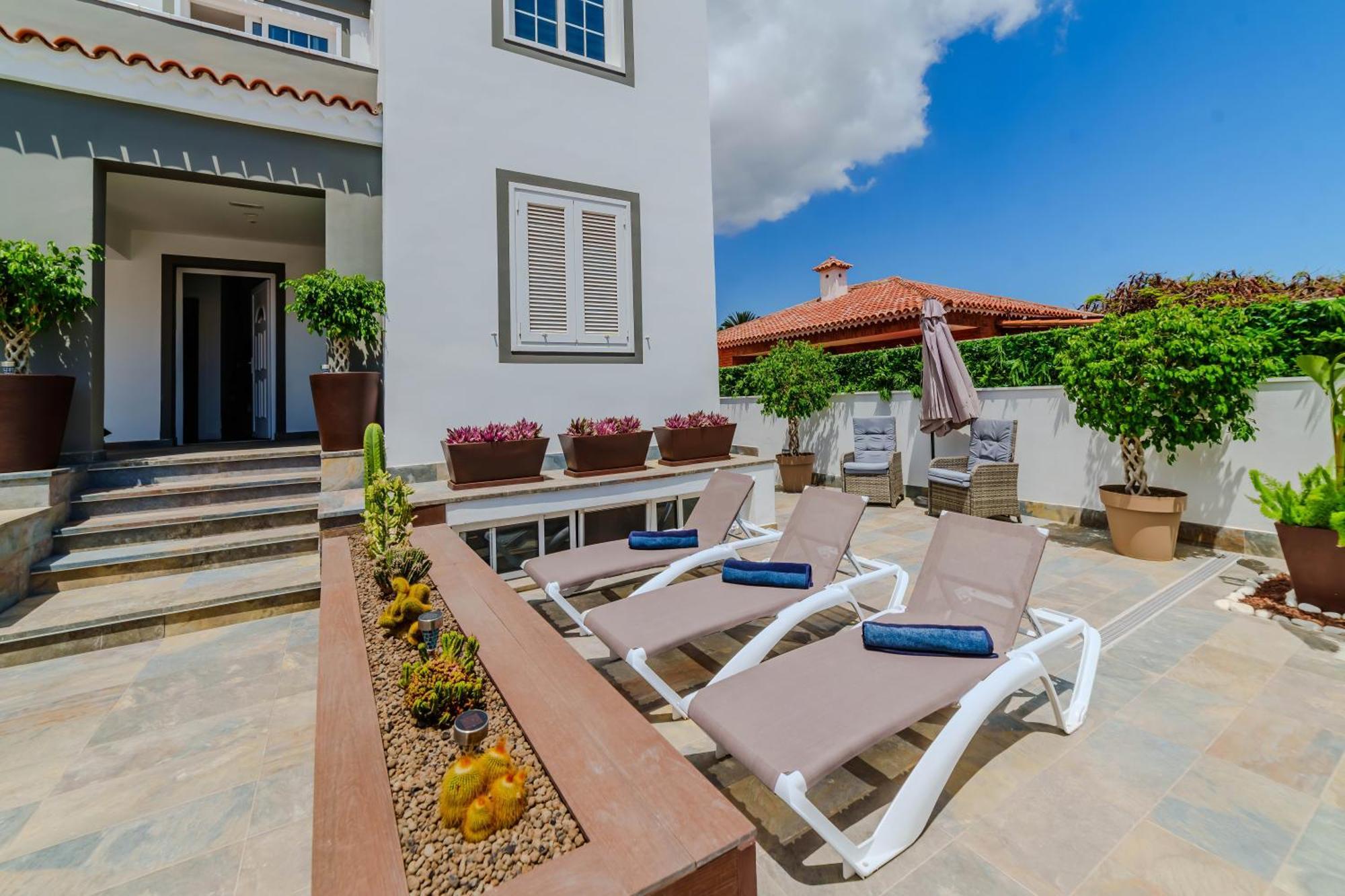 Villa De Marcos Alojamiento De Lujo Con Piscina Privada Arona  Exterior foto