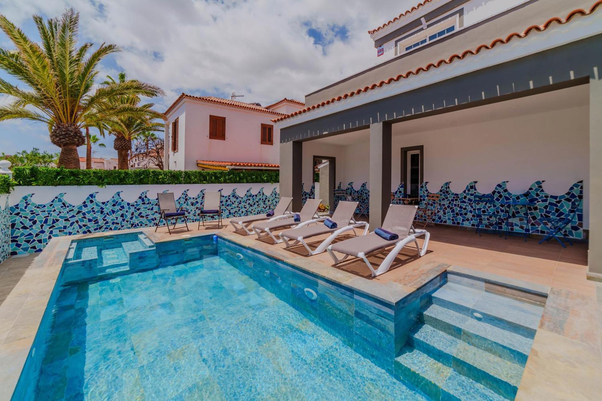 Villa De Marcos Alojamiento De Lujo Con Piscina Privada Arona  Exterior foto