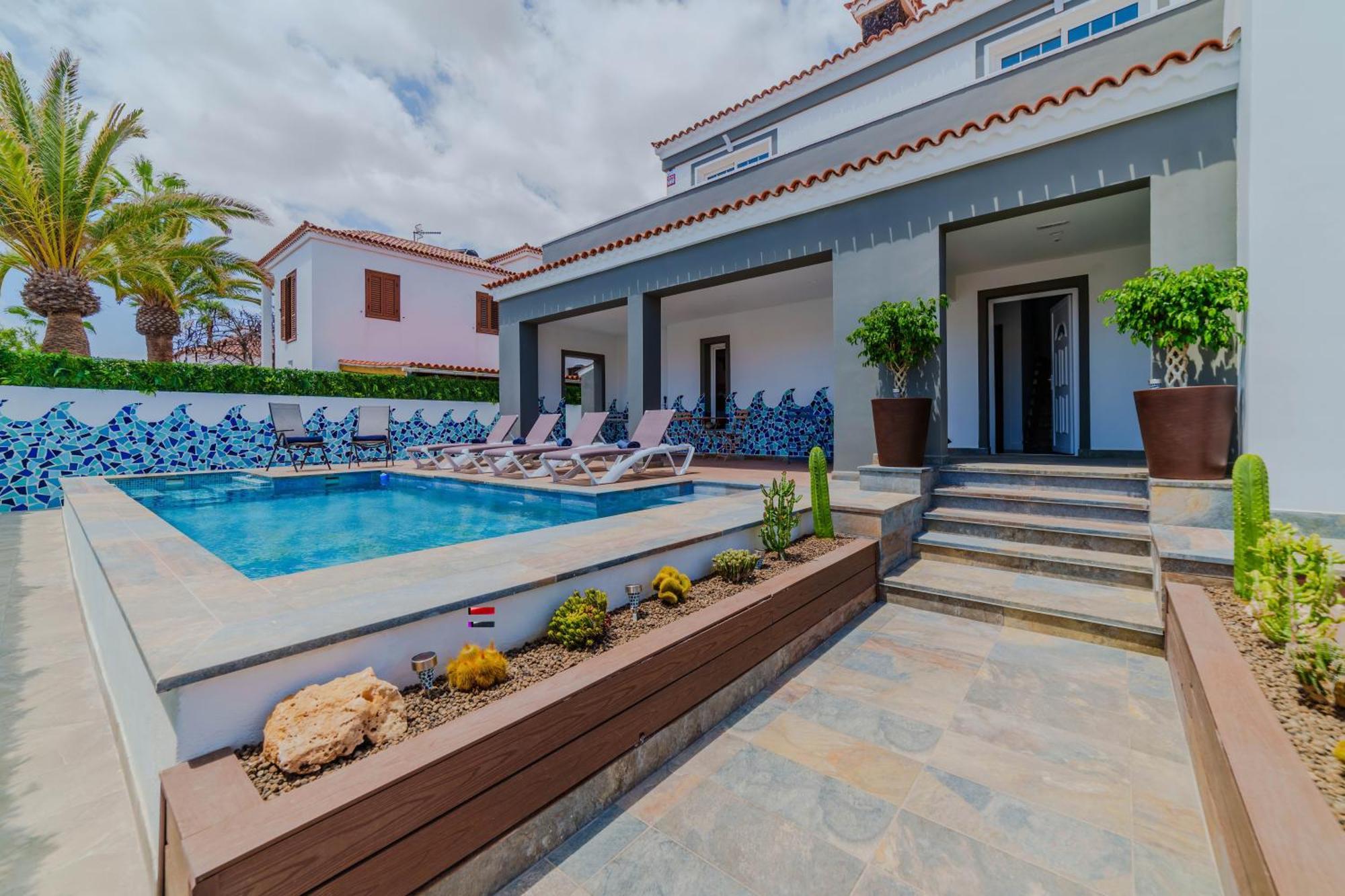 Villa De Marcos Alojamiento De Lujo Con Piscina Privada Arona  Exterior foto